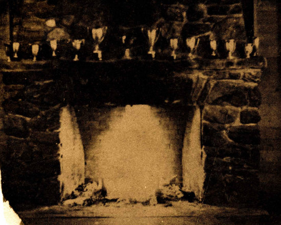 Dining Hall Fireplace (Summer 1944)