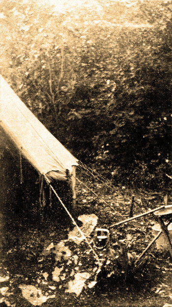 Chief Beebe&rsquo;s Tent in 1924